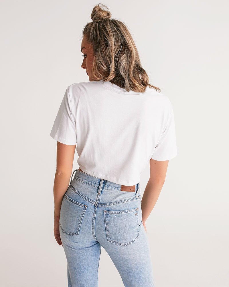Medusa Collection Women's Twist-Front Cropped Tee