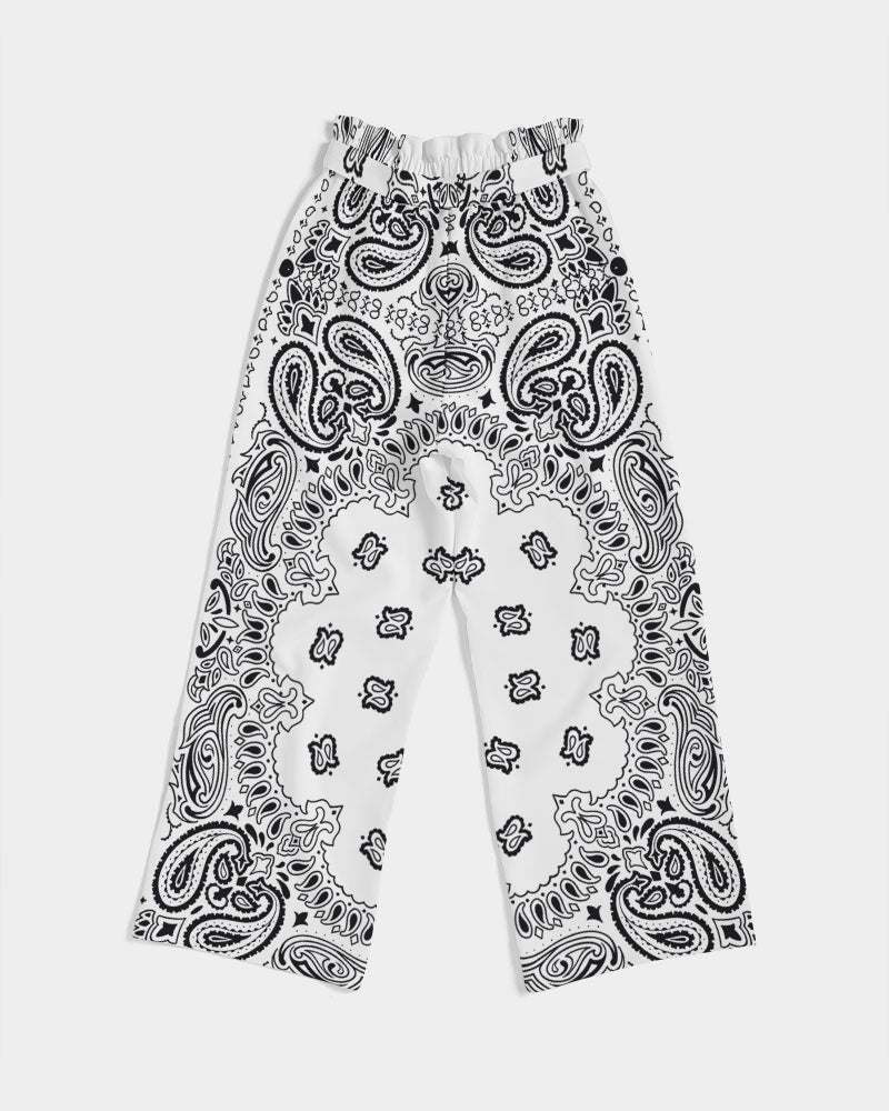 Μπαντάνα - σχέδιο blueafterblack - φαρδύ παντελόνι