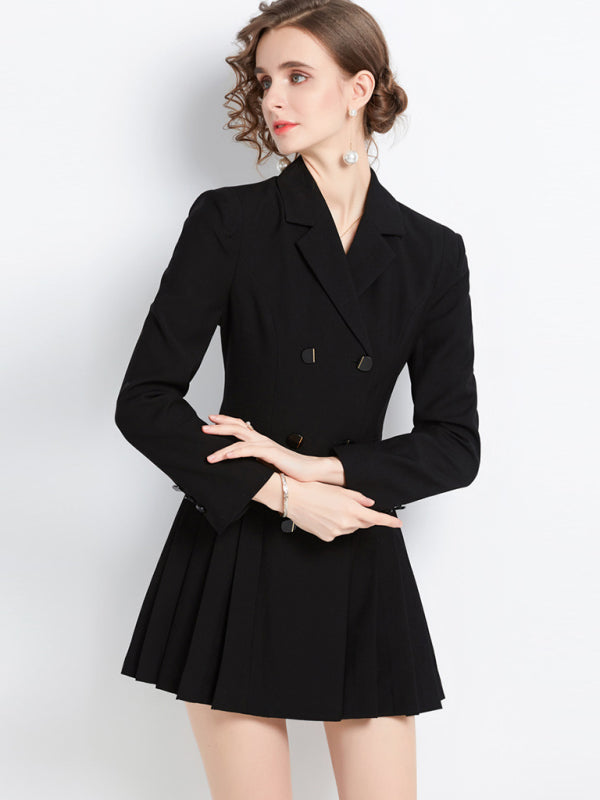 Double-breasted jacket dress - Vera Cox